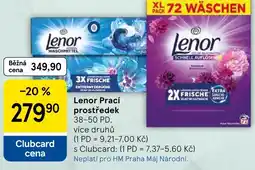 Tesco Lenor Prací prostředek nabídka