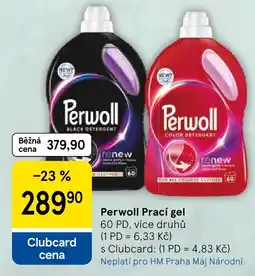 Tesco Perwoll Prací gel nabídka