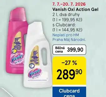 Tesco Vanish Oxi Action Gel nabídka