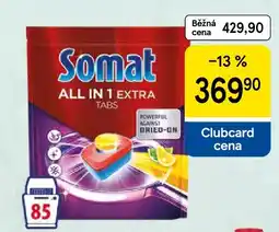 Tesco Somat Čisticí prostředek do myčky na nádobí nabídka
