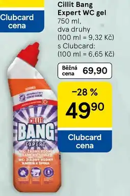 Tesco Cillit Bang Expert WC gel nabídka