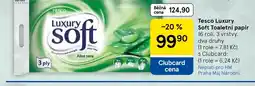 Tesco Tesco Luxury Soft Toaletní papír nabídka
