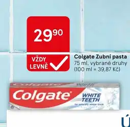 Tesco Colgate Zubní pasta nabídka