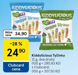 Tesco Kiddylicious Tyčinky nabídka