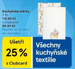 Tesco Kuchyňské utěrky nabídka