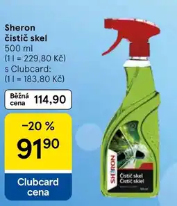 Tesco Sheron čistič skel nabídka