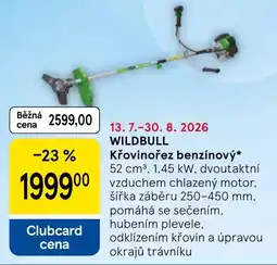 Tesco WILDBULL Křovinořez benzínový nabídka