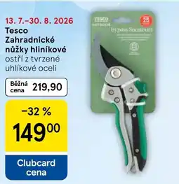 Tesco Tesco Zahradnické nůžky hliníkové nabídka