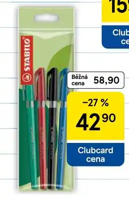 Tesco Stabilo Excel Sada kuličkových per nabídka