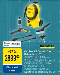 Tesco Kärcher K3 Classic Car Tlakový čistič nabídka