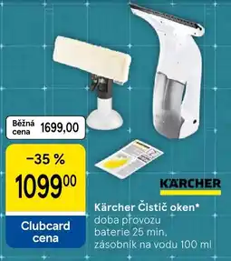 Tesco Kärcher Čistič oken nabídka