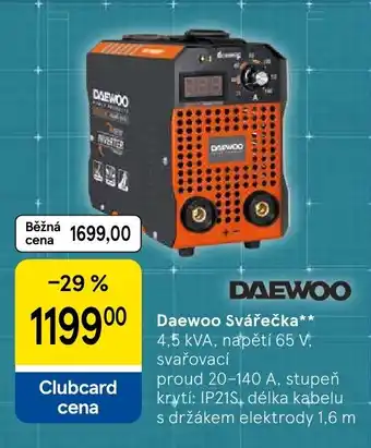 Tesco Daewoo Svářečka nabídka