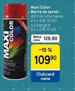 Tesco Maxi Color Barva ve spreji nabídka