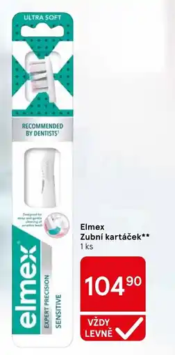 Tesco Elmex Zubní kartáček nabídka