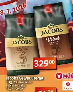 COOP TIP Jacobs Velvet Crema nabídka