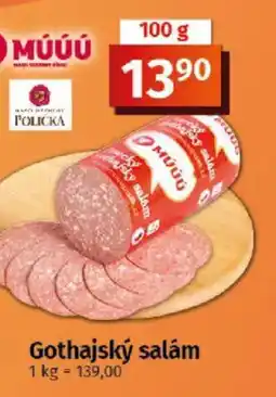 COOP TIP Gothajský salám nabídka