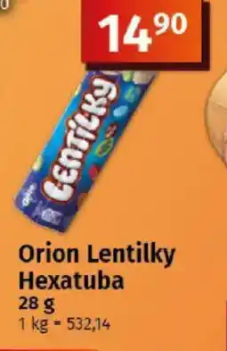 COOP TIP Orion Lentilky Hexatuba nabídka