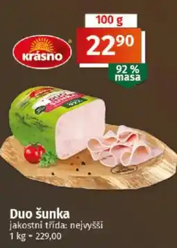 COOP TIP Duo šunka nabídka