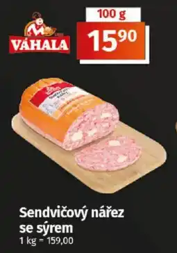 COOP TIP Sendvičový nářez se sýrem nabídka