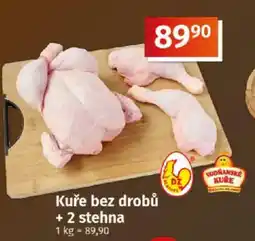 COOP TIP Kuře bez drobů + 2 stehna nabídka