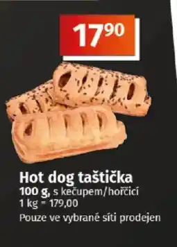 COOP TIP Hot dog taštička nabídka