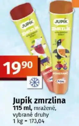 COOP TIP Jupík zmrzlina nabídka