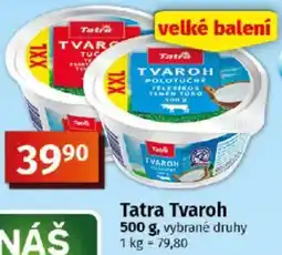 COOP TIP Tatra Tvaroh nabídka