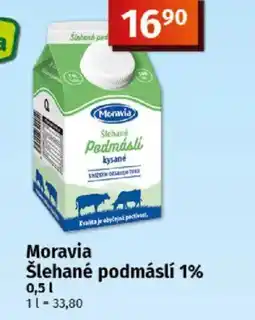 COOP TIP Moravia šlehané podmáslí 1% nabídka