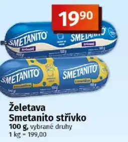 COOP TIP Želetava Smetanito střívko nabídka