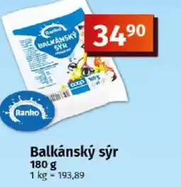 COOP TIP Balkánský sýr nabídka