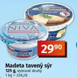 COOP TIP Madeta tavený sýr nabídka