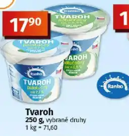 COOP TIP Ranko Tvaroh nabídka