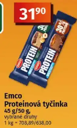 COOP TIP Emco Proteinová tyčinka nabídka