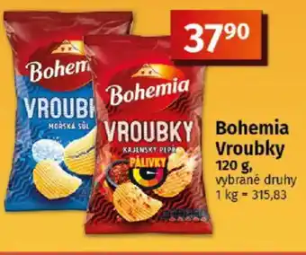 COOP TIP Bohemia Vroubky nabídka