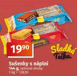 COOP TIP Sušenky s náplní nabídka