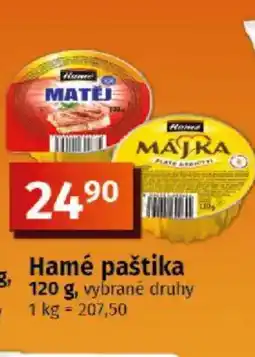 COOP TIP Hamé paštika nabídka