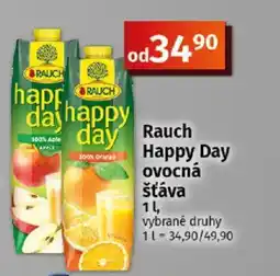 COOP TIP Rauch Happy Day ovocná šťáva nabídka