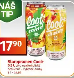 COOP TIP Staropramen Cool+ nabídka