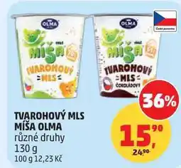 Penny Market TVAROHOVÝ MLS MÍŠA OLMA různé druhy nabídka