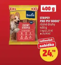 Penny Market STRIPSY PRO PSY BODIE různé druhy nabídka