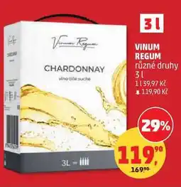 Penny Market VINUM REGUM různé druhy nabídka