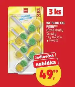 Penny Market WC BLOK XXL PENNY různé druhy nabídka