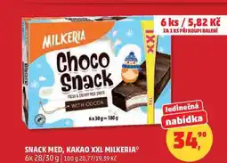 Penny Market SNACK MED, KAKAO XXL MILKERIA, 6x 28/30 g nabídka