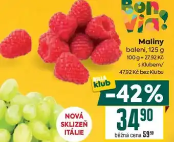 Billa Maliny nabídka