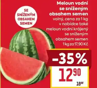 Meloun vodní se sníženým obsahem semen