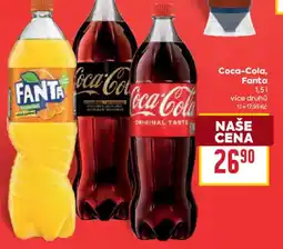 Billa Coca-Cola, Fanta nabídka
