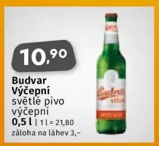 Budvar výčepní