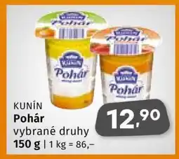 Coop Kunín Pohár nabídka