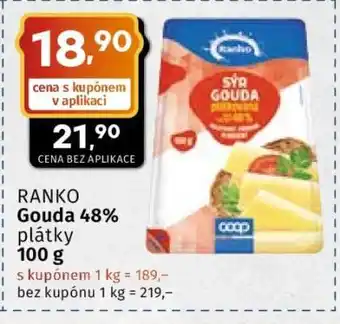 RANKO Gouda 48% plátky