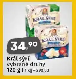 Coop Král sýrů nabídka